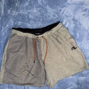 Jordan‎ grey shorts with drawstring men size 2xl